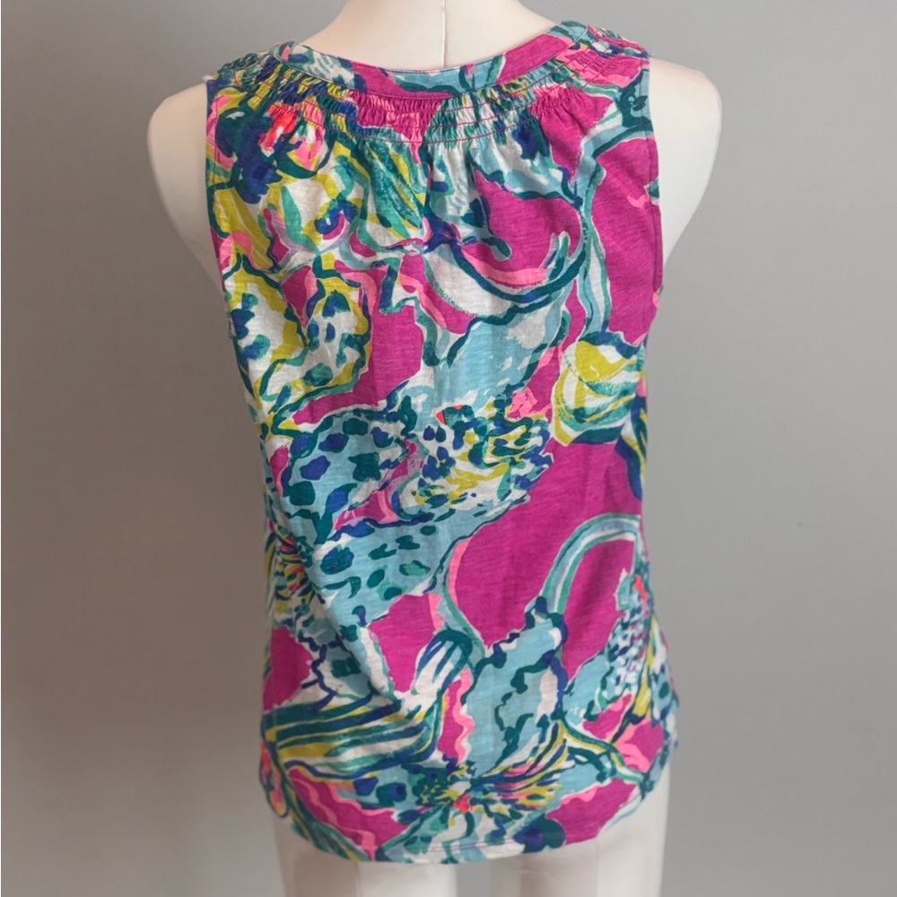 Lilly Pulitzer Multicolor Sleeveless Top - Picture 3 of 5